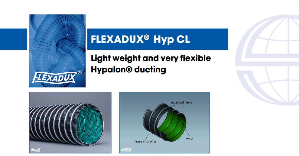 لوله‌های Ventilation Hose برند FLEXADUX شرکت SCHAUENBURG آلمان